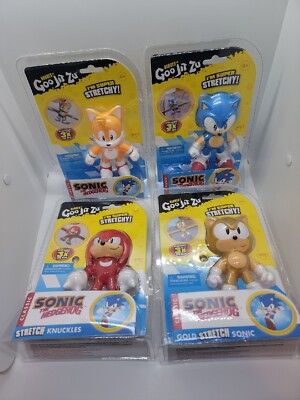 Heroes of Goo Jit Zu Sonic The Hedgehog: Tails, Knuckles, Gold Sonic, Sonic Lot