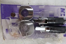 MC Enterprises Clamps 1-1/4" Aluminum Foot Peg Clamps with O-ring Pegs 16200217