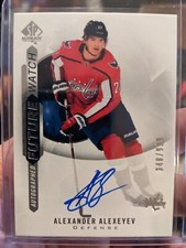 Alexander Alexeyev 2020-21 SP Authentic Future Watch Auto Rookie 340/999 20-21