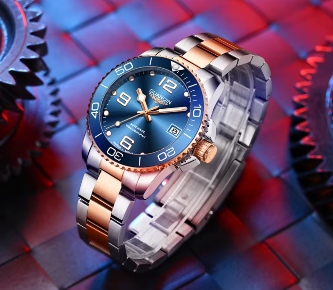 Guanqin GJ16155 - Longines homage NH35 Automatic for sale online