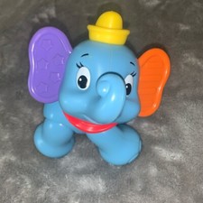 Fisher Price Amazing Animals Disney Dumbo Elephant Toddler Toy Clicking Colorful