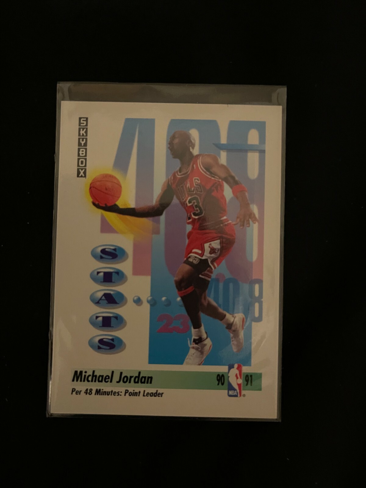 MICHAEL JORDAN 1991-92 Skybox Points Leader #307