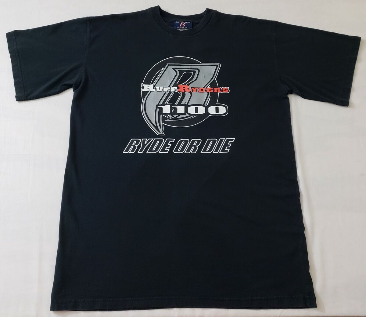 Vintage Ruff Ryders Ride or Die 1100 Promo Shirt Sz XXL Rap Vintage Ruff Ryders Ride or Die 1100 Promo Shirt Sz XXL Rap