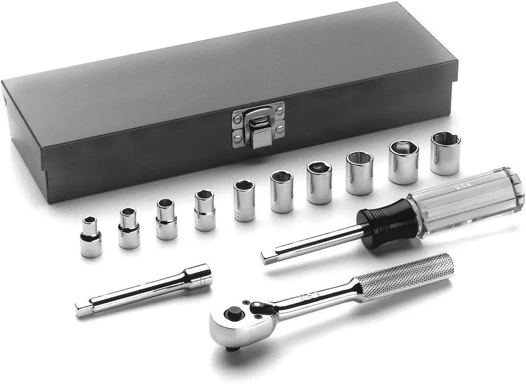 Cougar Pro 13 Pc Standard Socket Wrench Set 1 4