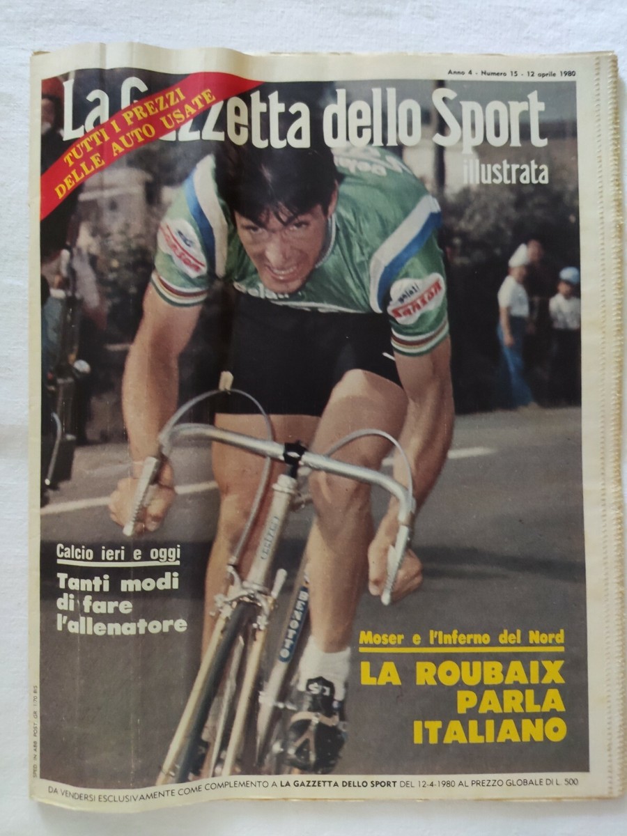 Gazzetta Dello Sport Du 12 Avril 1980 – Inter, Reggazzoni, Torino, Napoli, Moser – Italien