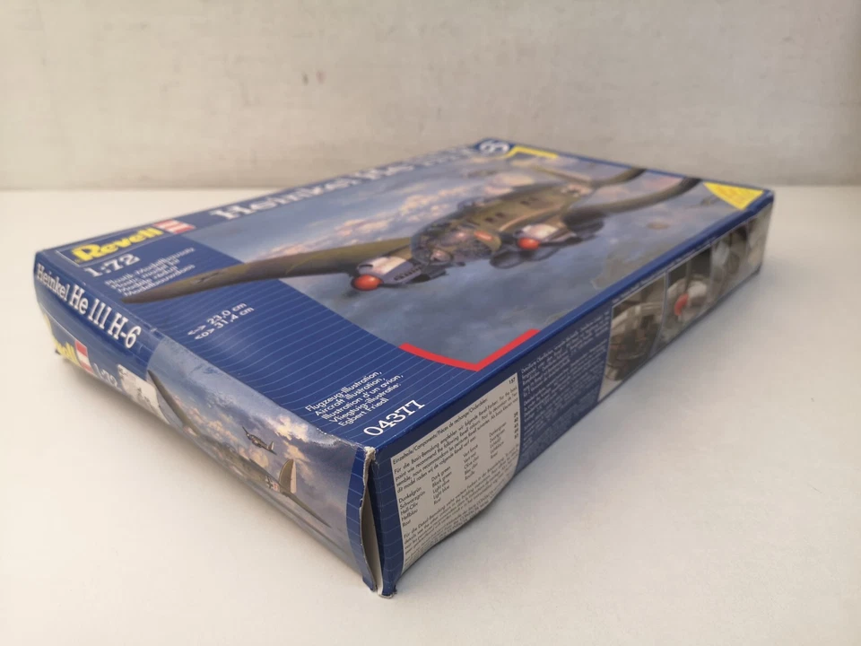 Heinkel He 111 H-6 Revell 04377 Scala 1/72 Scatola Chiusa-Y2-U31 - Immagine 4 di 4