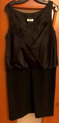 MOSCHINO Cheap and Chic Sophisticated Stylish Black Coctail Dress Size 10/44