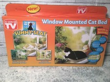 Sunbeam Sunny Seat Window-Mounted Cat Bed, 50 Pounds