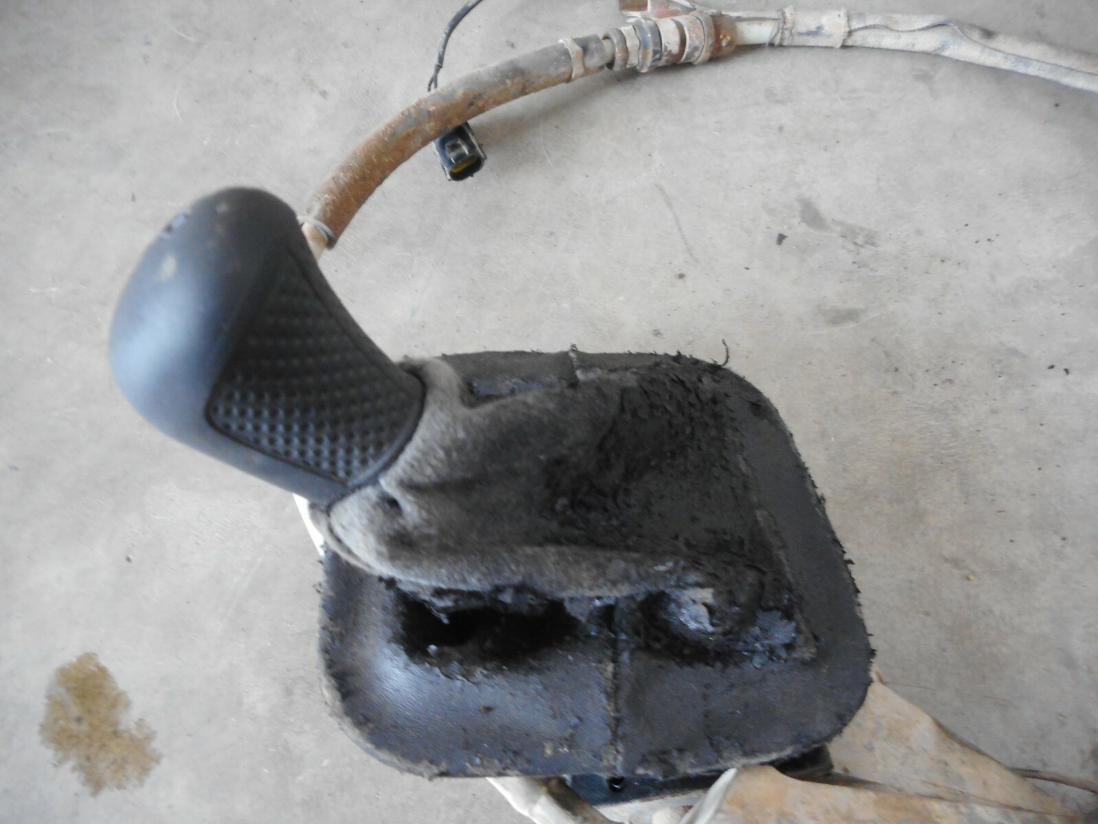 2003 LAND ROVER DISCOVERY II TRANSFER CASE SHIFT LEVER W/ LINKAGE