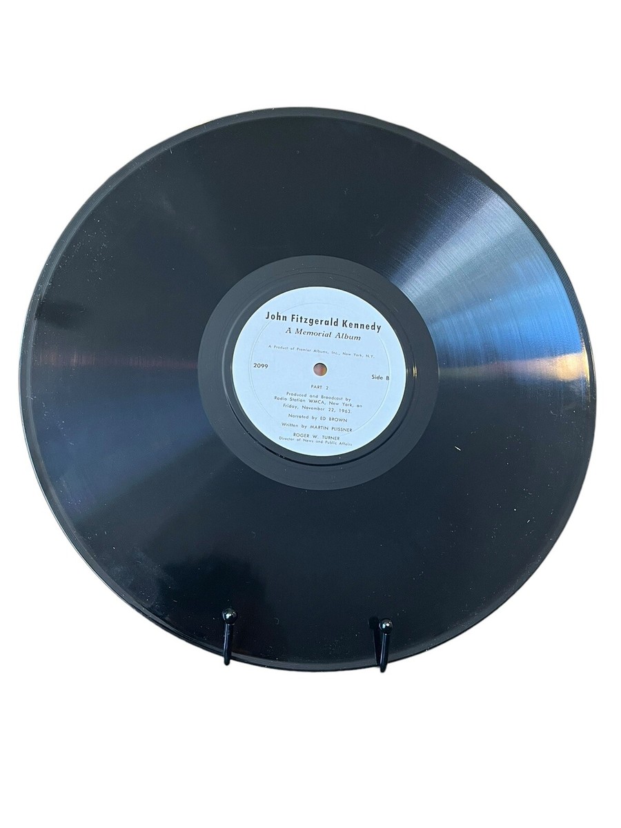 JFK Memorial Album Vinyl Record John F Kennedy 1963 Speech LP