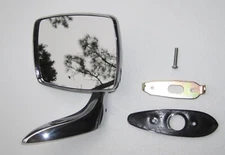 1968-1969 Buick RH - Passenger Side Outside Rear View Mirror. Fits ALL Models