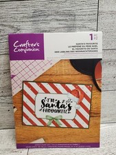 CCH2 Crafters Companion Christmas I'm Santa's Favourite Clear Acrylic Stamp