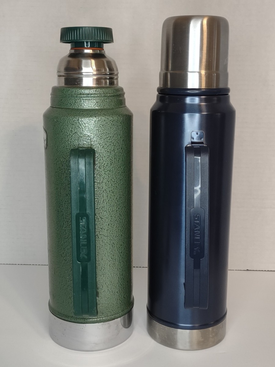 2 Stanley Thermos. 1-Vintage Stanley Aladdin Green Quart Made in