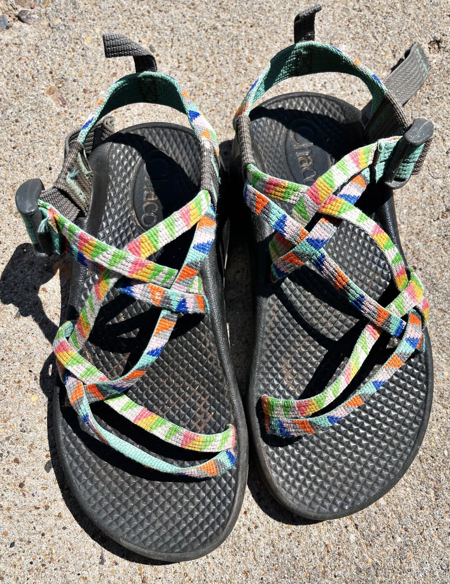 Kid s Children s Chacos Size 2 Sandals Chaco Colorful Straps