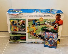 2003 Fisher Price Geotrax Tracktown Railway B1836 New Sealed Vintage Train Set