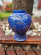 蓝色中国花瓶1800年以前| eBay
