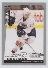 2008-09 Upper Deck Collector's Choice Reserve Silver Andrew Cogliano #11 8tn