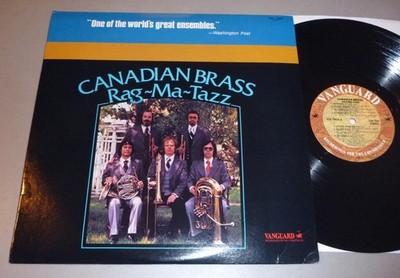 Canadian Brass Mint LP Rag-Ma-Tazz - Vanguard VSD-79420 (1975)