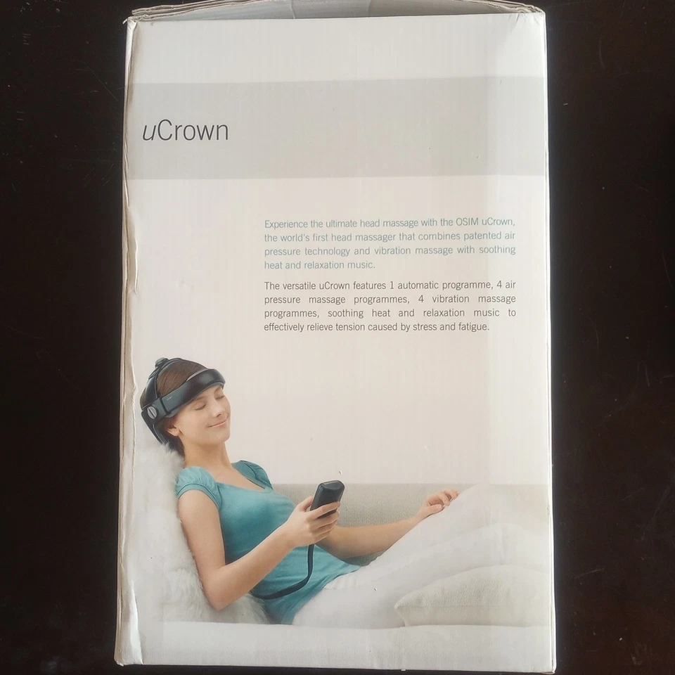 Dispositivo de alivio de estrés OSIM UCrown OS-3505 alivio del dolor de cabeza migraña probado funciona Foto 3 de 4