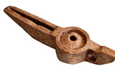 ancient Byzantium stone finger oil lamp. could be over 1000 years old.