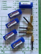 Lot 5 Monster Tool Company Carbide Burr SL-5 D/C TIN 999-000022 New