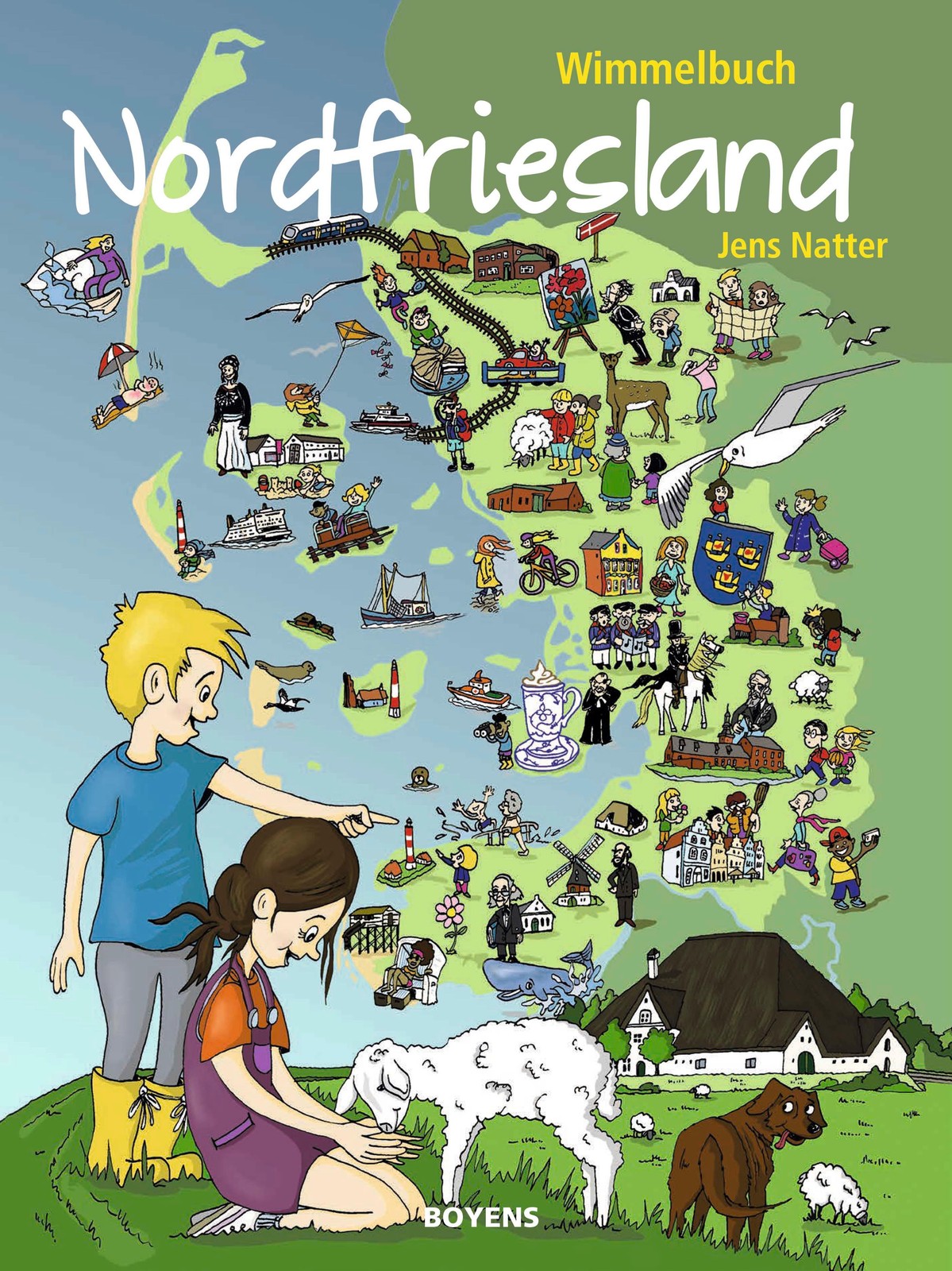 Wimmelbuch Nordfriesland Jens Natter