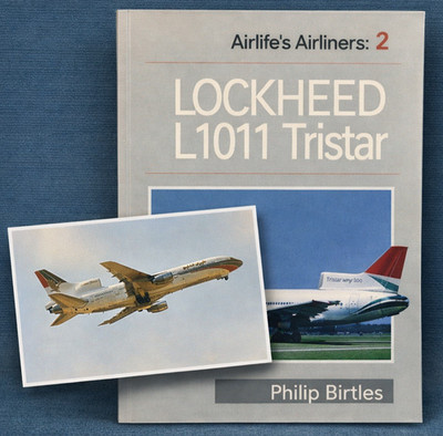 Lockheed L1011 TriStar Airlife Airliners Book 1998 +1984 Original Gulf Air Photo
