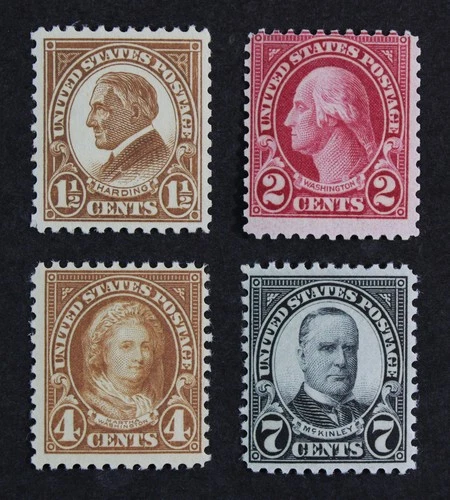 CKStamps: US Stamps Collection Scott#553 554 556 559 Mint NH OG