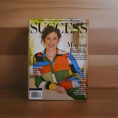 Success Magazine The Intelligence Issue Mayim Bialik