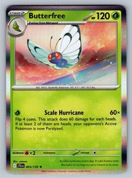 Butterfree 003/159 Journey Together Holo Rare