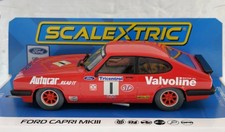 Scalextric C4250T Ford Capri MKIII 1/32 Slot Car Gordon Spice Racing Valvoline