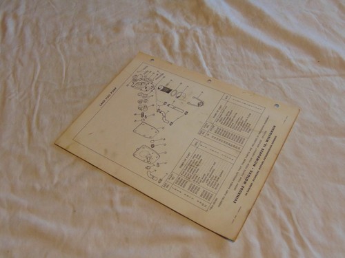 1959 Evinrude Outboard 35 HP Lark Electric Parts Catalog Manual 35516 35517 - Picture 4 of 4
