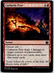 Cathartic Pyre Foil #133 Innistrad: Midnight Hunt MTG