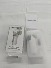 Momcozy 2-in-1 Baby Nasal Aspirator with Nasal Spray