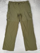 Boy Scouts Of America Pants Mens M Green Switchback Convertible Cargo Uniform