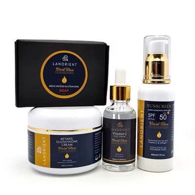 Set Retinol Complex & 3% Glutathione Cream Powerful Anti-Aging Formula 100%