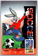 #3137a Bugs Bunny Maxi Card w/Pictorial Bugs Bunny Station Cancel