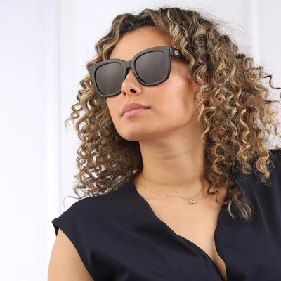 NEW GUCCI GG1338S 001 Black Smoke Authentic Women Sunglasses  display picture 1