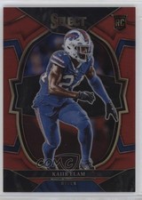 2022 Panini Select Concourse Red Prizm 94/99 Kaiir Elam #98 0q3