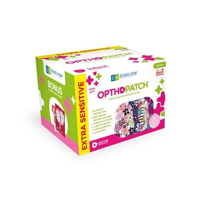 Eye Patches for Infants - Extra Sensitive Adhesive - Girls' Design [Series I]...