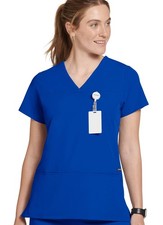 Jockey Women's True Fit Crossover V-Neck Scrub Top