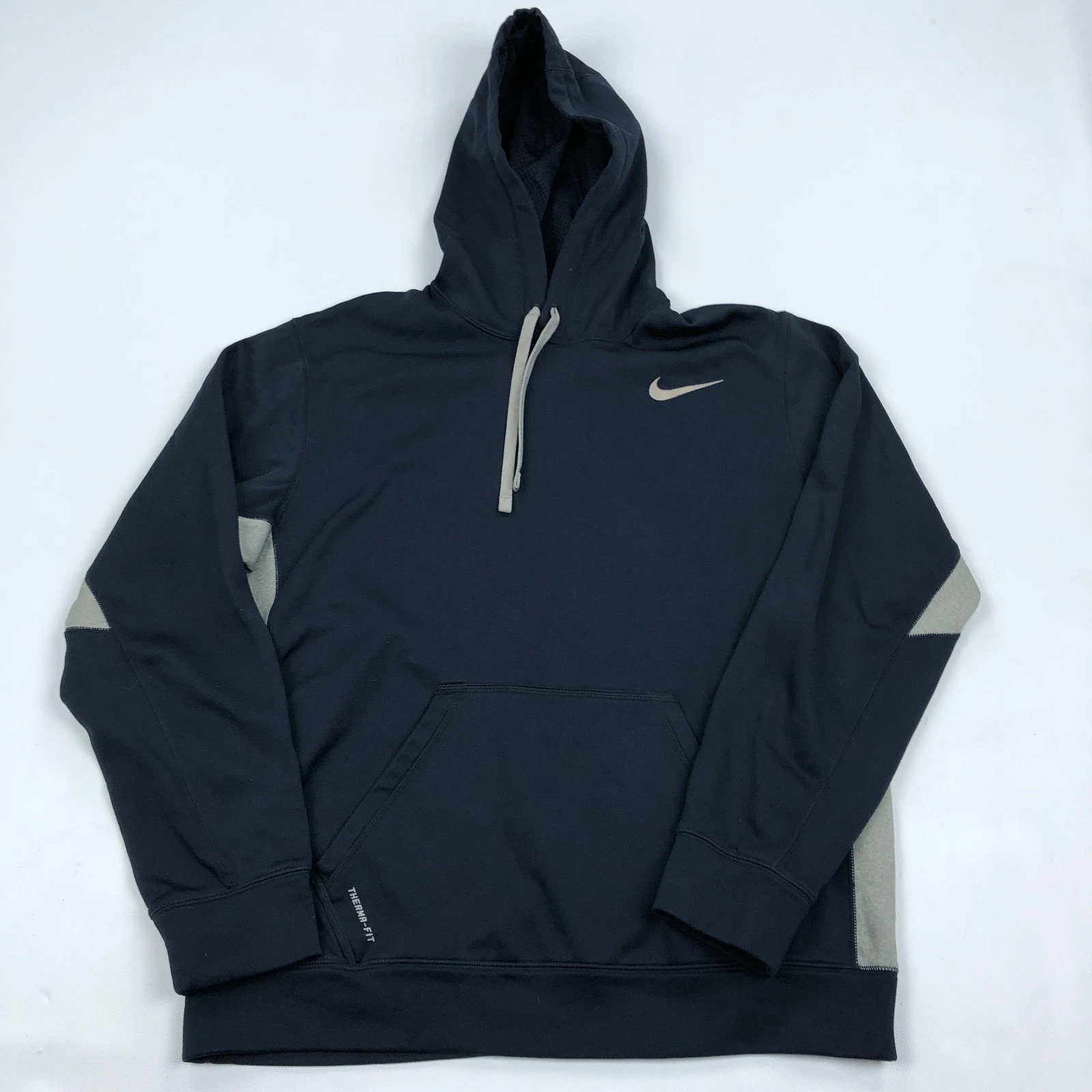 Nike Hoodie Mens Large KO 2.0 Therma-FIT 465784 Performance Fleece Training