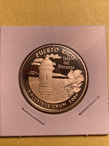 2009-S Puerto Rico State Quarter Proof Free Shipping