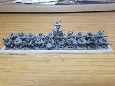 20 Dwarf Thunderers w/full command Warhammer The Old World 