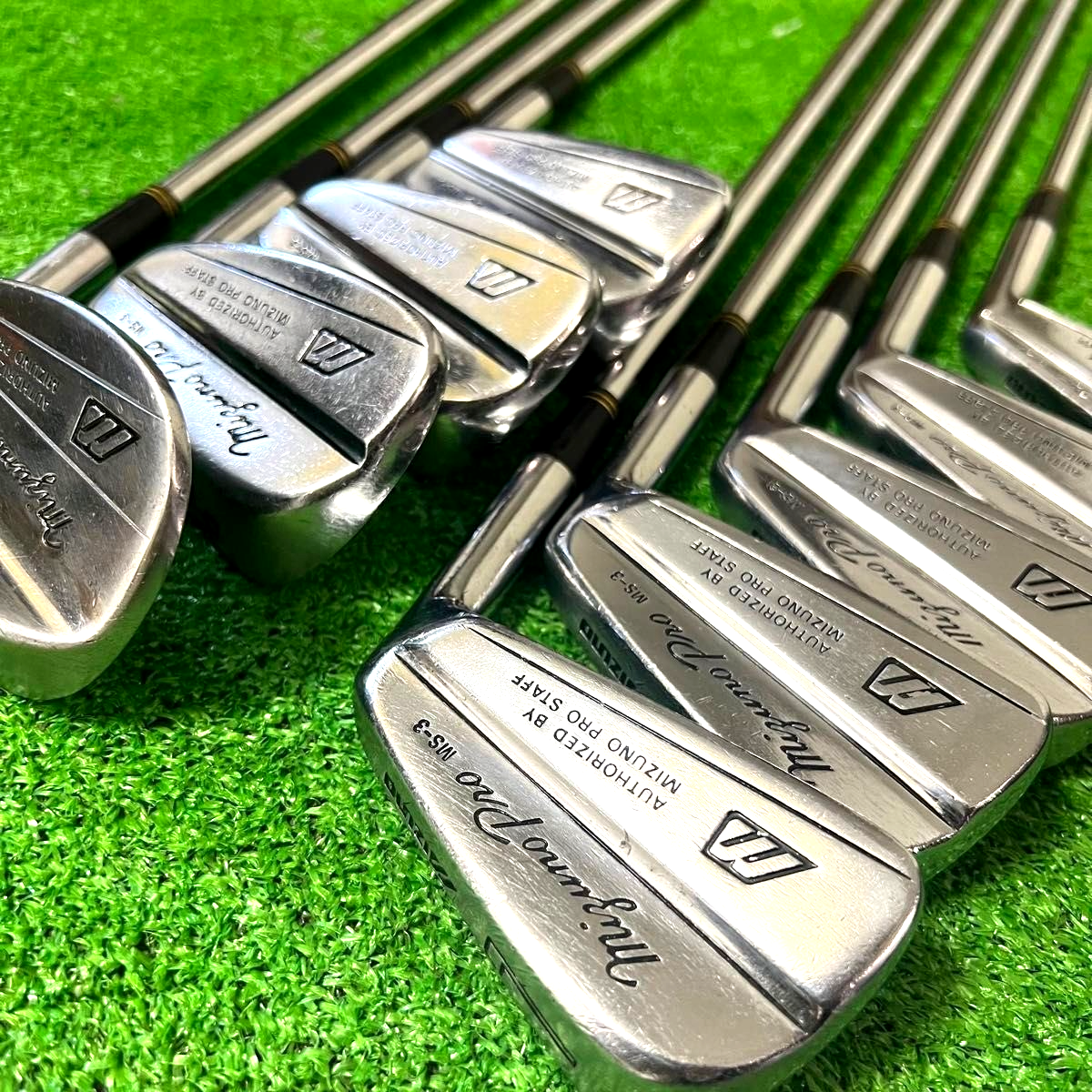 Mizuno Pro MS-3 Iron Set 9-Clubs Muscle Back S200 Steel RH