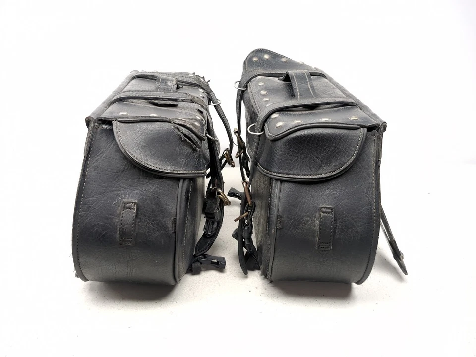 93 Honda Shadow 1100 VT1100C Saddlebag Luggage Case W/ Hardware - Image 2 of 4