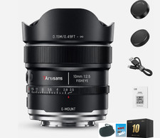 7Artisans 10mm F2.5 Full Frame Auto Focus Fisheye Lens for Sony E FE A9 Camera