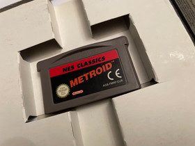 Metroid - NES Classics - Gameboy Advance Game Boxed With Manual Box Rare Retro