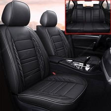 Car 5-seat Covers Frontrear Pu Leather Cushion Pad Fits Honda Civic 2003-2025 Car 5-seat Covers Frontrear Pu Leather Cushion Pad Fits Honda Civic 2003-2025