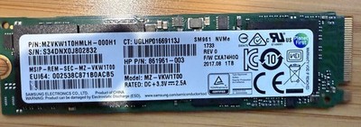 Samsung SM961 ( 1TB ) Internal SSD NVMe - M.2 
